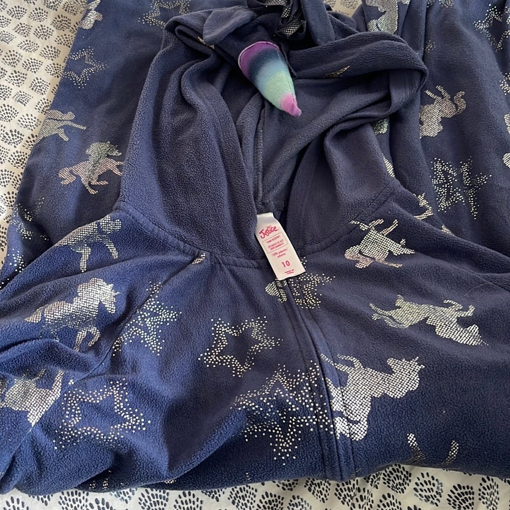 Really cool unicorn pajama onesie!